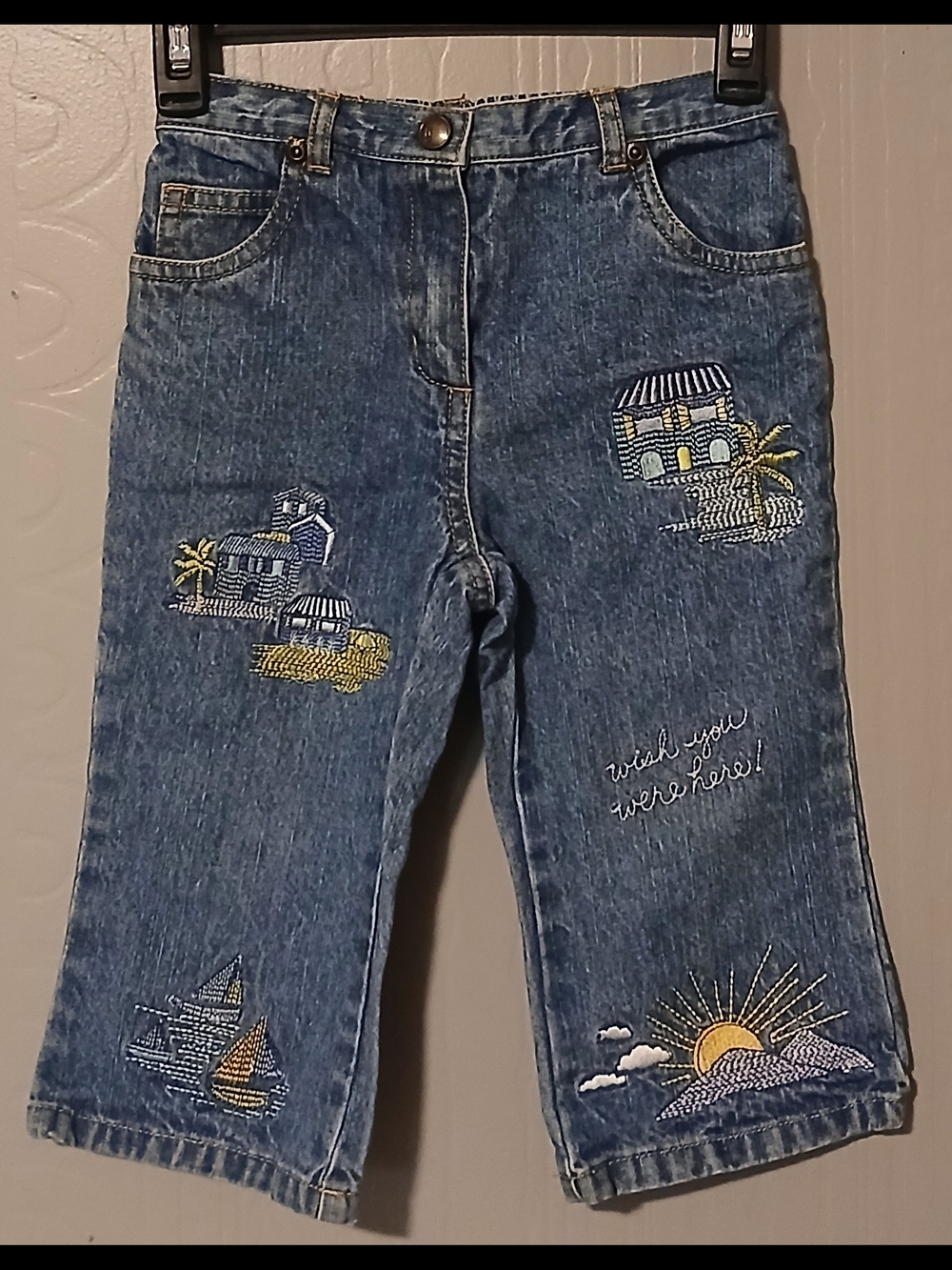 Gymboree Vacation Time Girls 18-24 Months Jeans